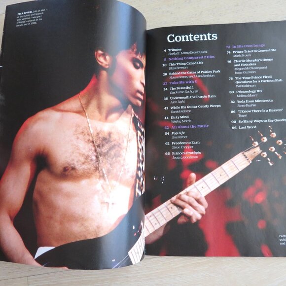 Time Commemorative Edition Prince An Artist's Life April 29, 2016 - Picture 6 of 13